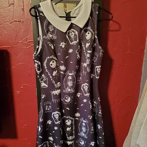 Collared Nightmare Before Christmas Dress
